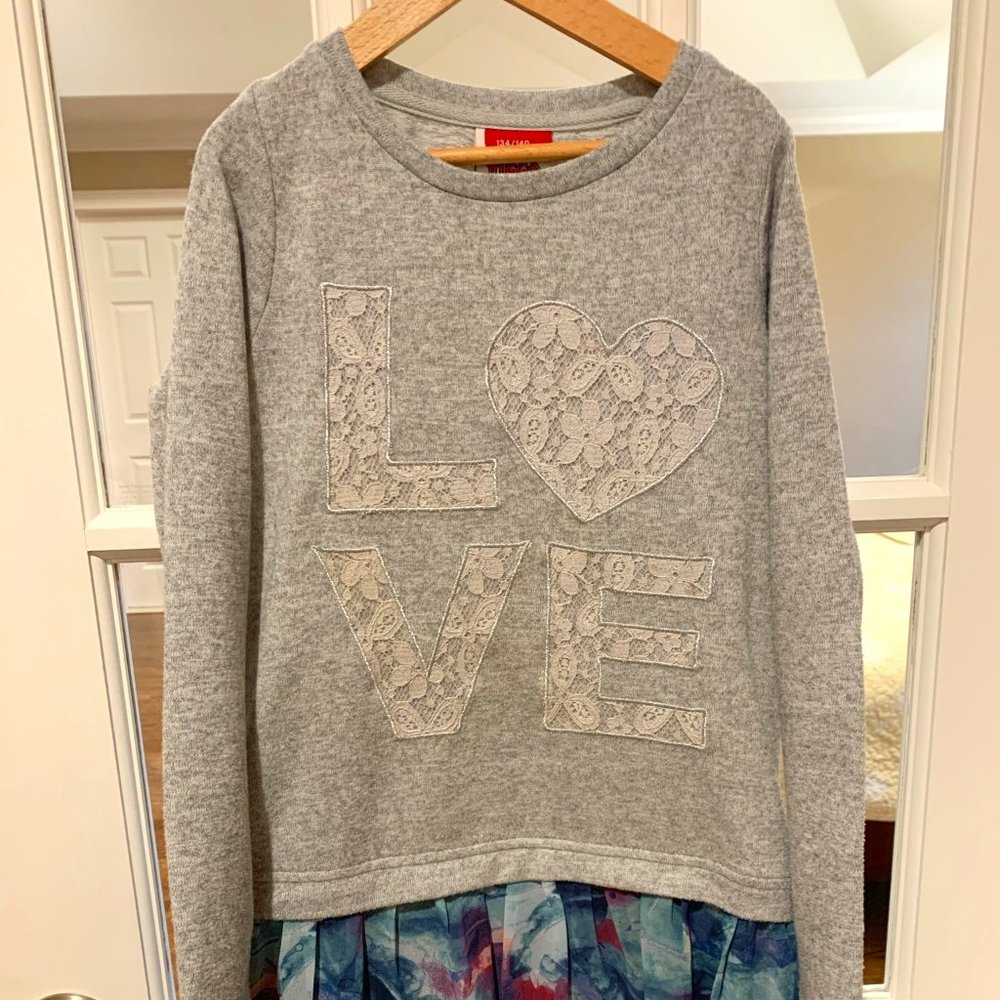 YIGGA Girls Sweater Dress. Size L 10/12